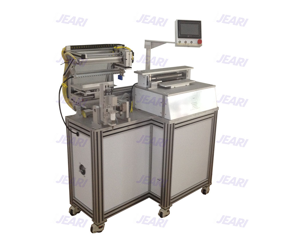 WM-220-LS Blood Glucose Test Strip Semi-Automatic Single Piece Rolling Cutting & Auto Bottling Machine