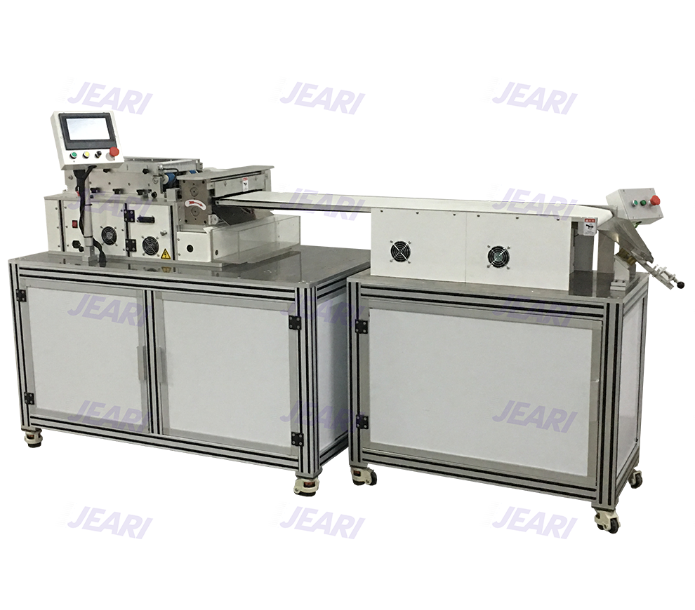 WM-220LZ-TS Automatic Single Piece Vertical Rolling and Cutting Machine for Blood Glucose Test Strips with Bottling Function