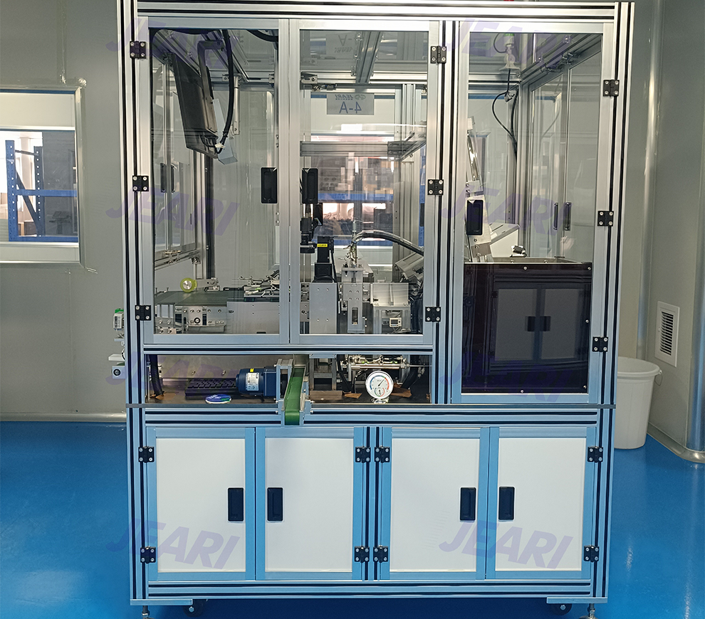 WM-220-F Semi-automatic Production Line for Single-piece Roll-cutting & Bottling of Diagnostic Test Strips