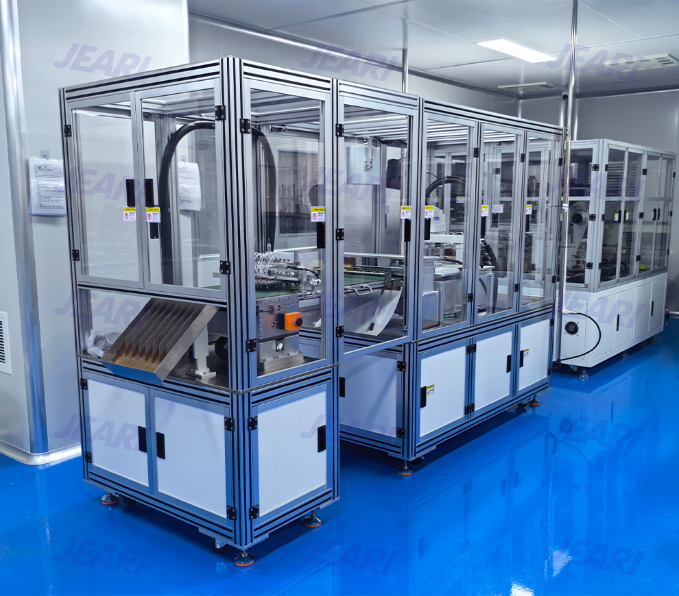 WM-220-F Semi-automatic Production Line for Single-piece Roll-cutting & Bottling of Diagnostic Test Strips