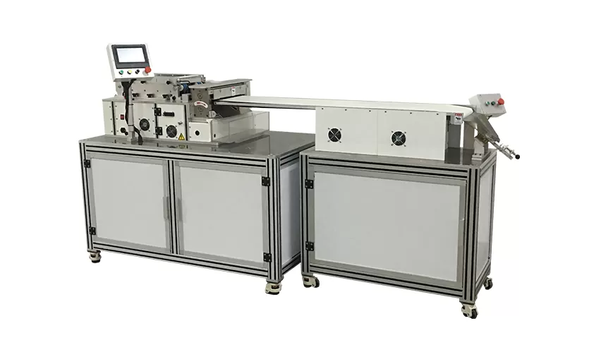 WM-220LZ-TS Automatic Single Piece Vertical Rolling and Cutting Machine for Blood Glucose Test Strips with Bottling Function2